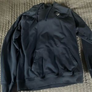 Gymshark Navy Crest Hoodie Size XL